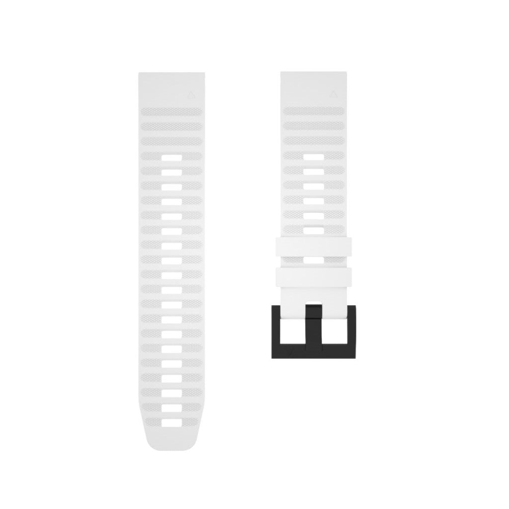 Stilren Universal Garmin Silikone Rem - Hvid#serie_2