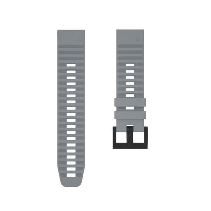 Stilren Universal Garmin Silikone Rem - Sølv#serie_3
