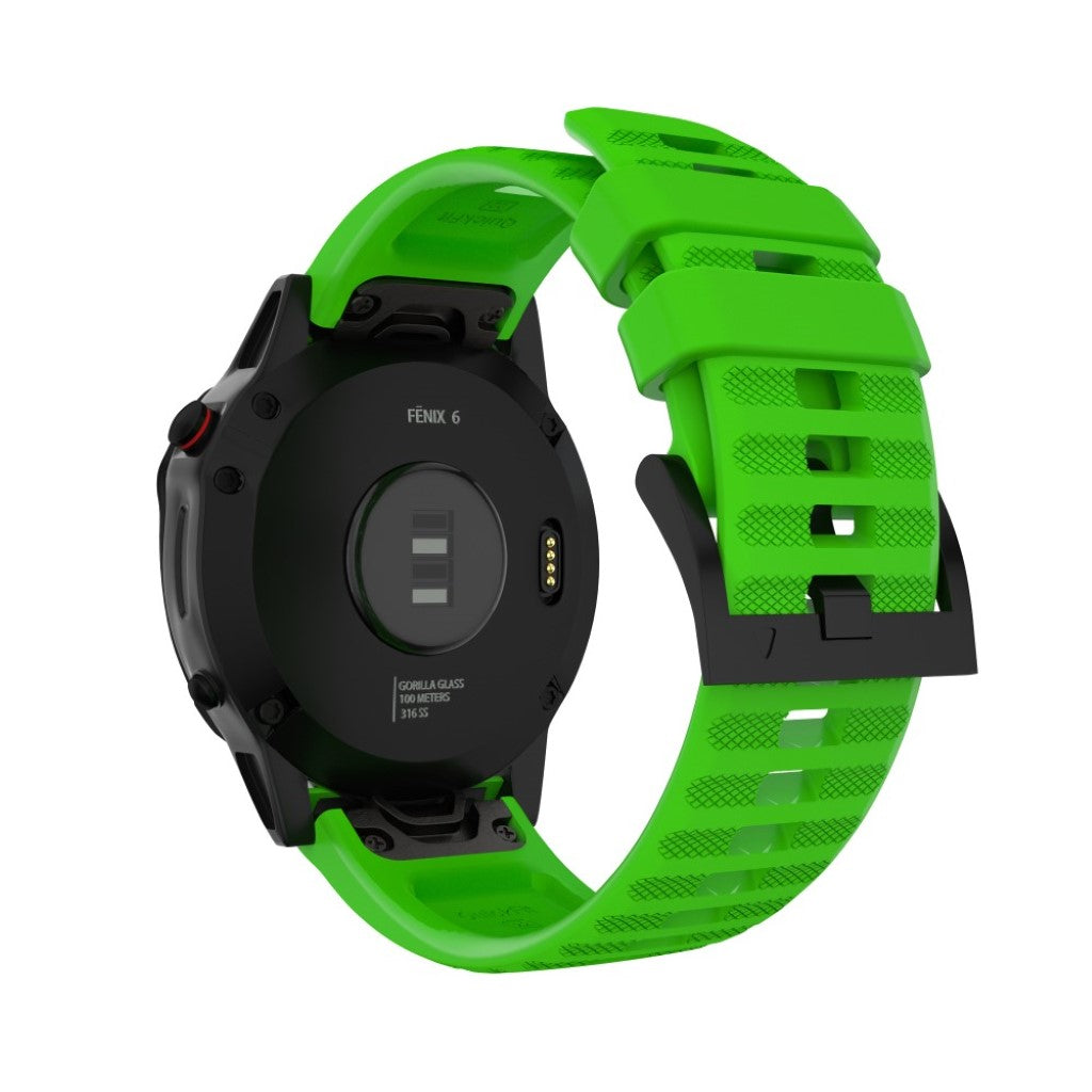 Stilren Universal Garmin Silikone Rem - Grøn#serie_7