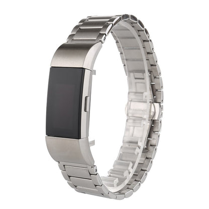 Super fantastisk Fitbit Charge 2 Metal Rem - Sølv#serie_4