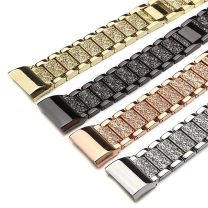 Meget flot Fitbit Charge 2 Metal Rem - Sort#serie_1