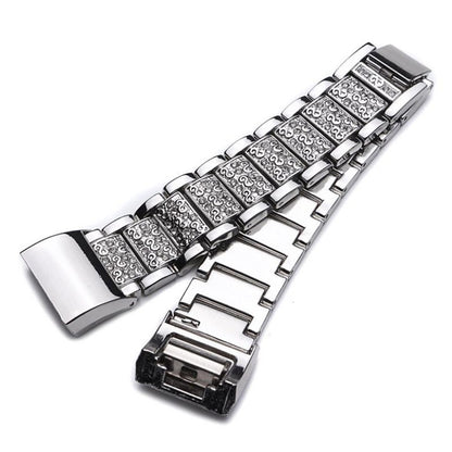 Meget flot Fitbit Charge 2 Metal Rem - Sort#serie_1
