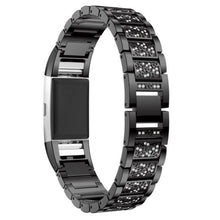 Meget flot Fitbit Charge 2 Metal Rem - Sort#serie_1