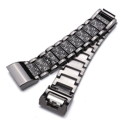 Meget flot Fitbit Charge 2 Metal Rem - Sølv#serie_2