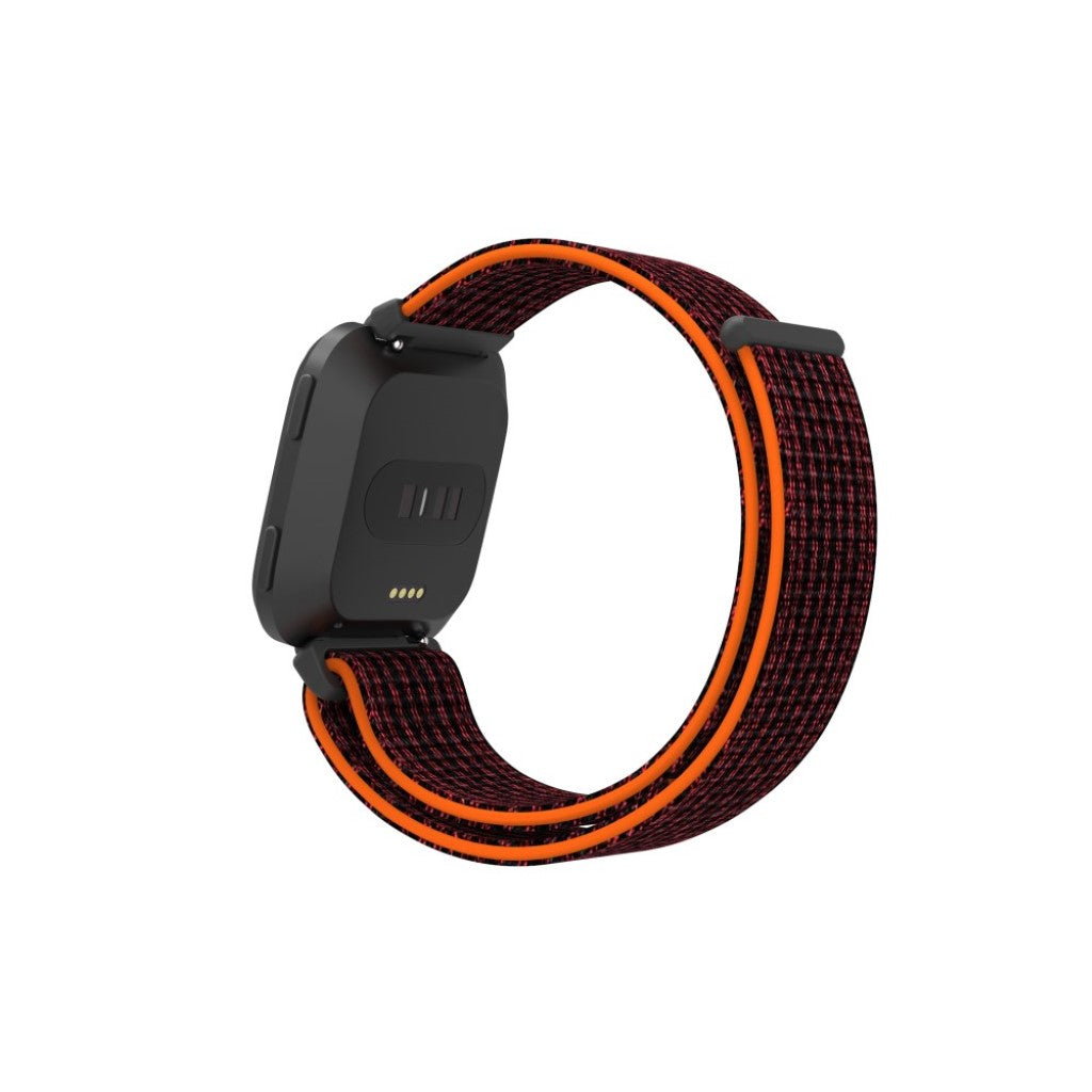 Super hårdfør Fitbit Versa Nylon Rem - Flerfarvet#serie_2