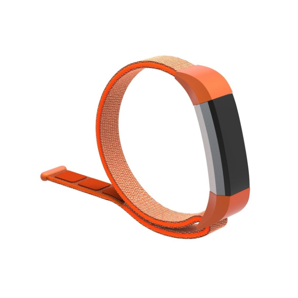 Super fint Fitbit Ace Nylon Rem - Orange#serie_4