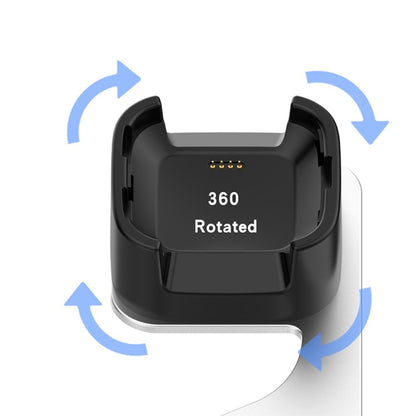 Metal Fitbit Versa Lite   Ladestation - Sølv#serie_1