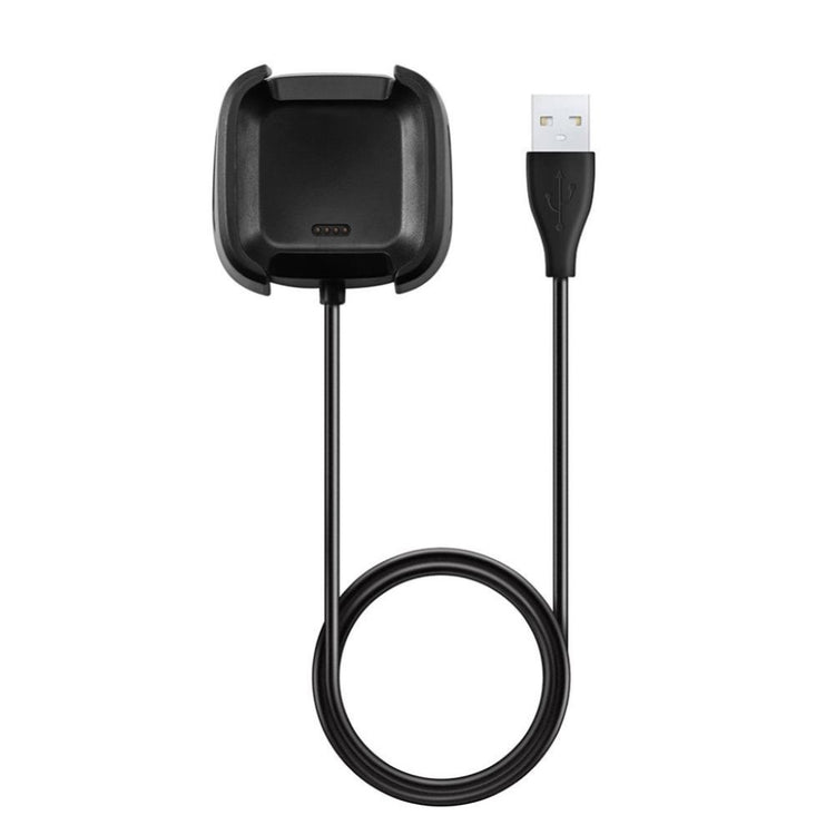 Plastik Fitbit Versa 2 USB Ladestation - Sort#serie_6