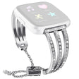 Fitbit Versa 2 / Fitbit Versa Lite Metall und Strass armband