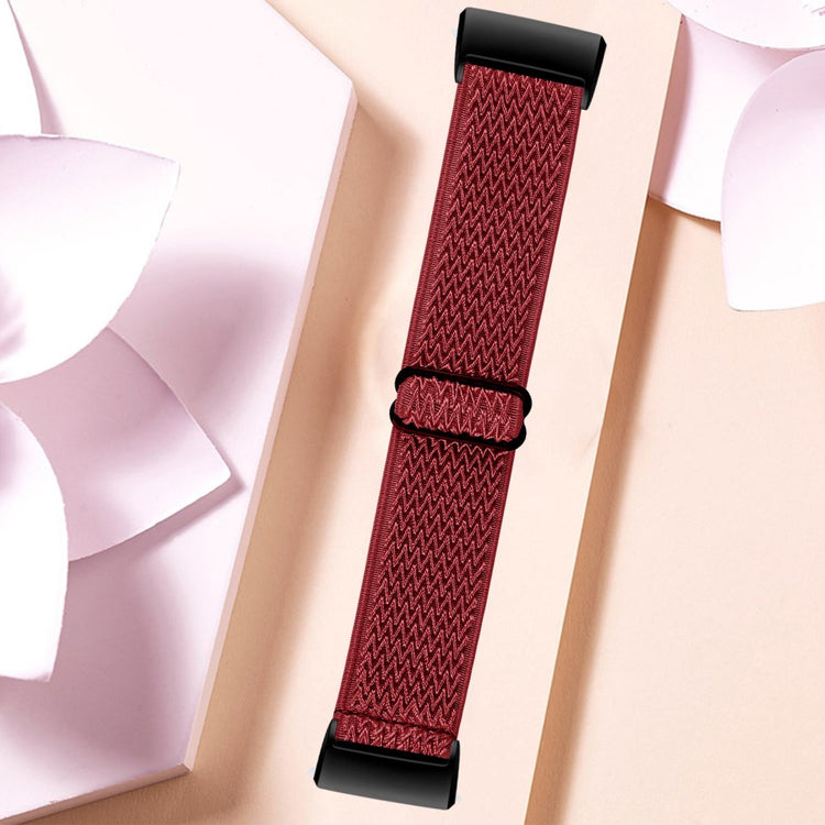 Meget elegant Fitbit Charge 4 / Fitbit Charge 3  Rem - Rød#serie_2