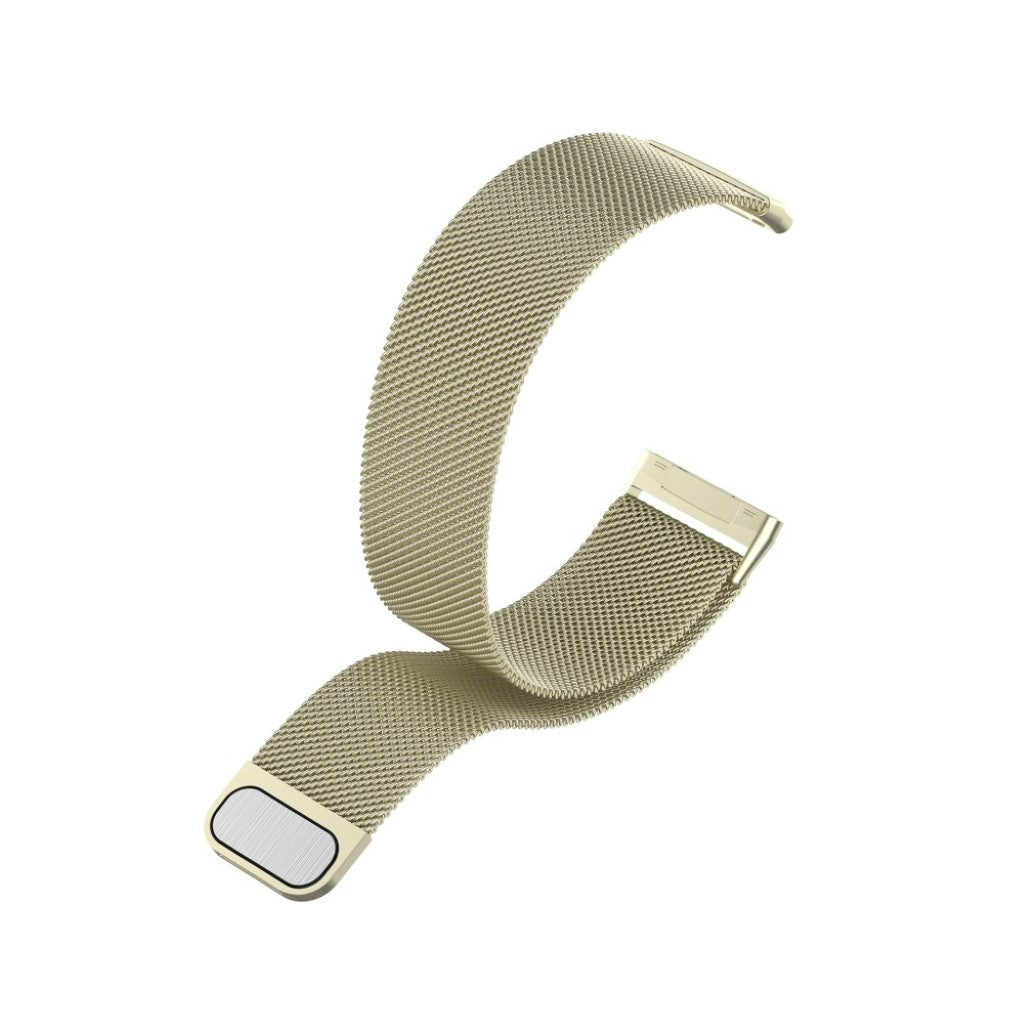 Super fint Fitbit Versa 3 / Fitbit Sense Metal Rem - Størrelse: S - Guld#serie_2