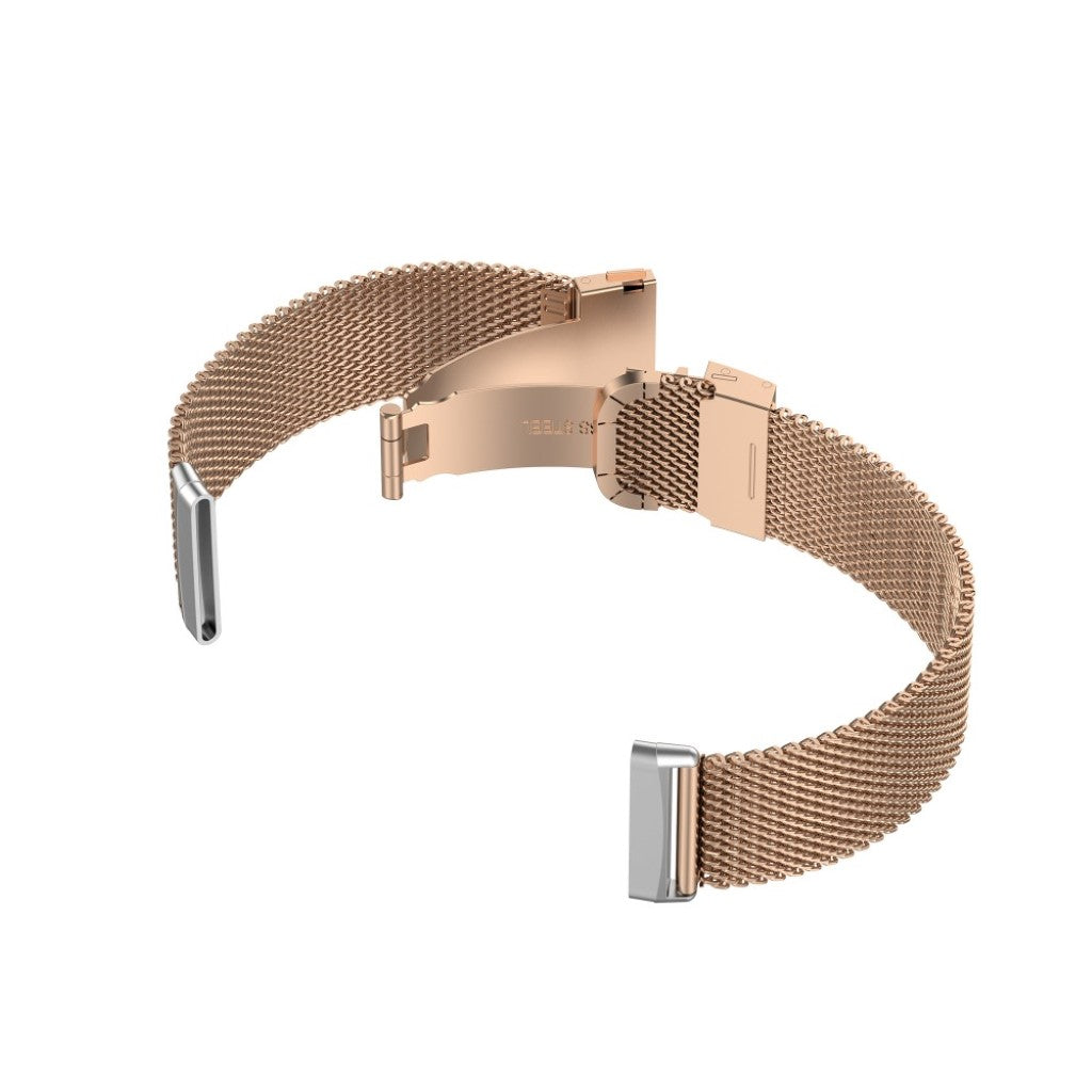 Rigtigt rart Fitbit Versa 3 Metal Rem - Pink#serie_4