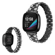 Süß Fitbit Versa 3 / Fitbit Sense Metall und Strass armband