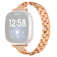 Super cool Fitbit Versa 3 Metall und Strass armband