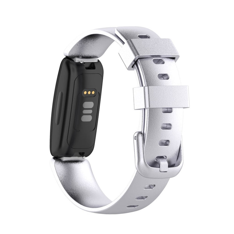 Meget sejt Fitbit Inspire 2 Silikone Rem - Størrelse: S - Sølv#serie_15