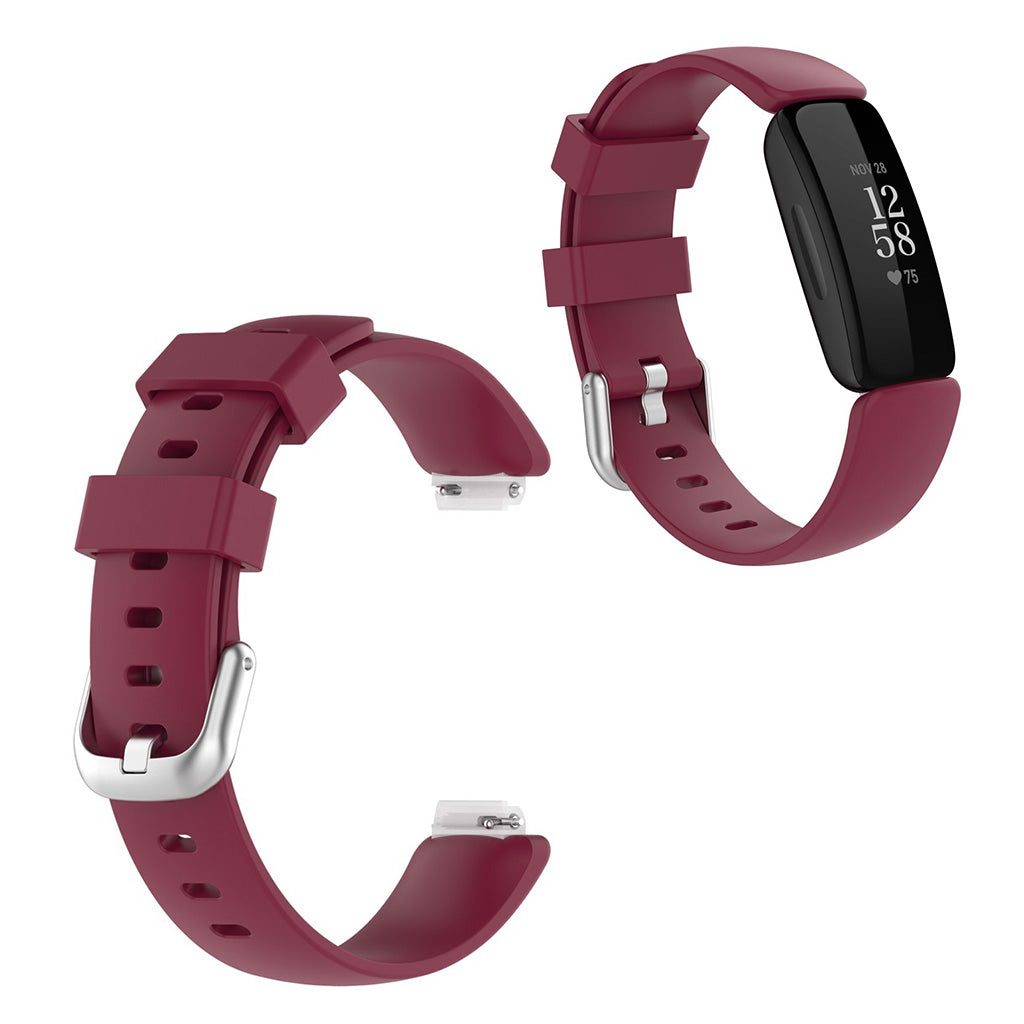 Meget sejt Fitbit Inspire 2 Silikone Rem - Størrelse: S - Rød#serie_6