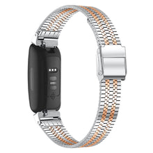 Slidstærk Fitbit Inspire 2 Metal Rem - Pink#serie_1