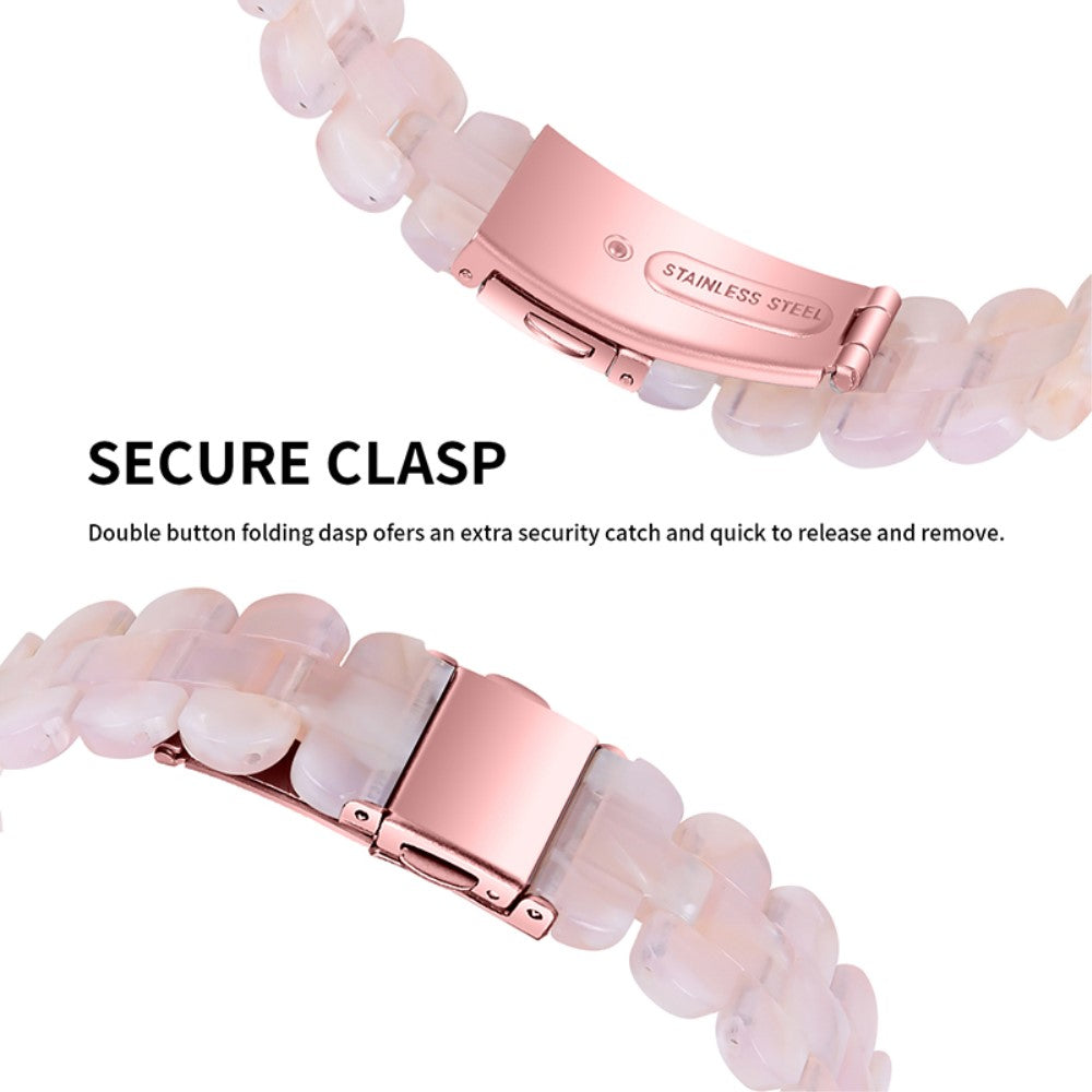 Meget elegant Fitbit Luxe Plastik Rem - Pink#serie_4