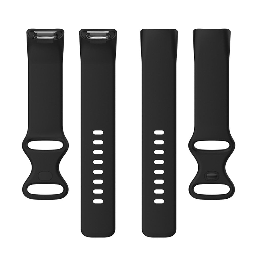 Sejt Fitbit Charge 5 Silikone Rem - Sort#serie_1