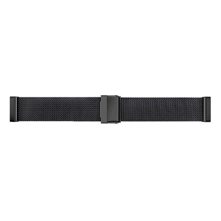 Helt vildt fed Universal Fitbit Metal Rem - Sort#serie_1