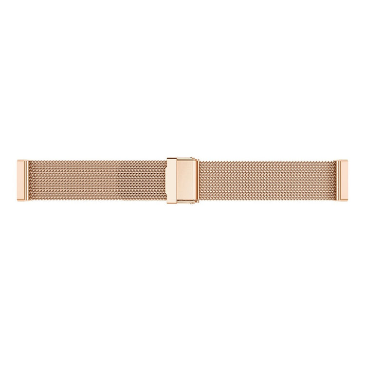 Helt vildt fed Universal Fitbit Metal Rem - Pink#serie_4