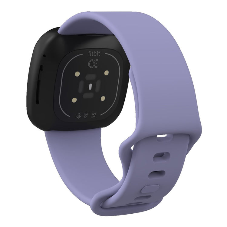 Stilfuld Universal Fitbit Silikone Urrem - Lilla#serie_17