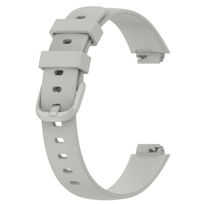 Meget kønt Fitbit Inspire 3 Silikone Rem - Størrelse: S - Sølv#serie_10