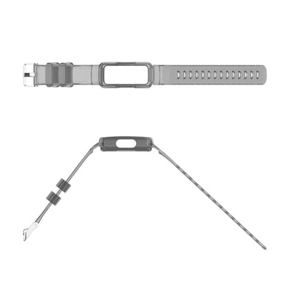 Rigtigt skøn Fitbit Inspire 3 Silikone Rem - Sort#serie_4