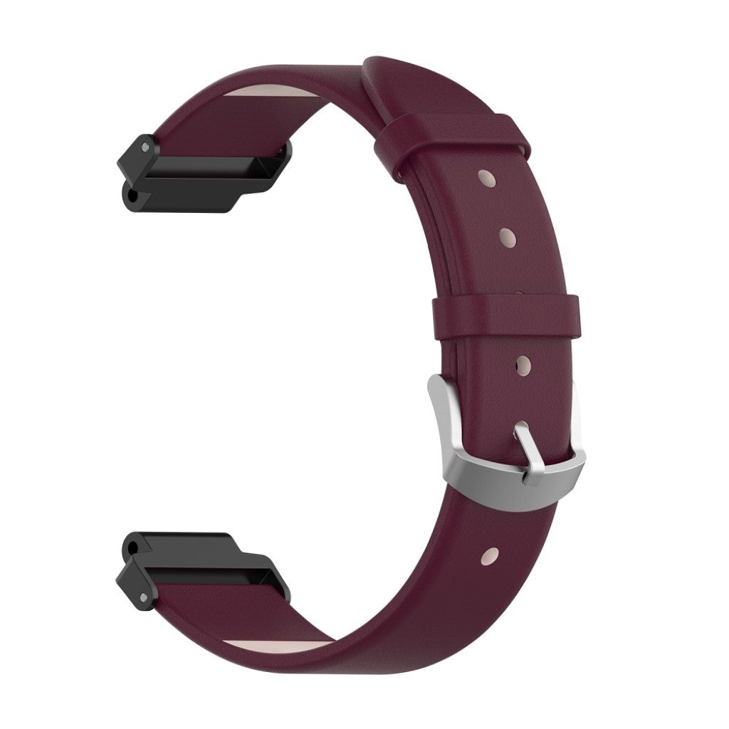 Super kønt Universal Garmin Kunstlæder Rem - Rød#serie_5