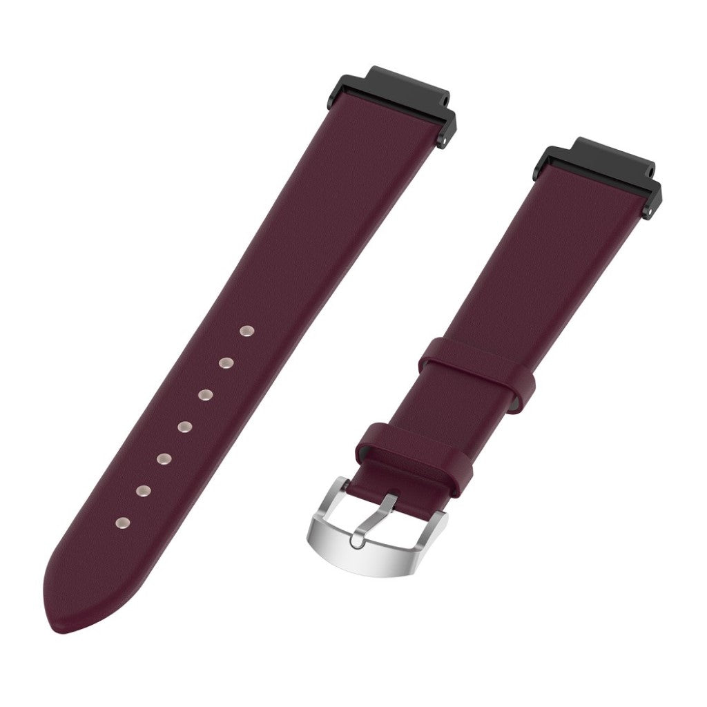 Super kønt Universal Garmin Kunstlæder Rem - Rød#serie_5