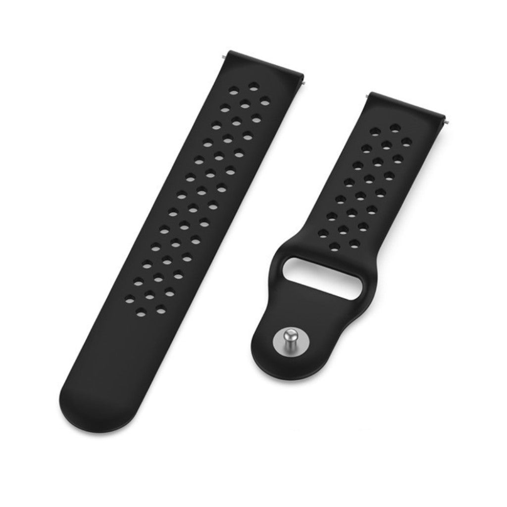 Super fed Universal Garmin Silikone Rem - Sort#serie_1