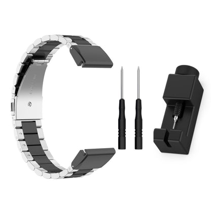 Mega komfortabel Universal Garmin Metal Rem - Sølv#serie_3