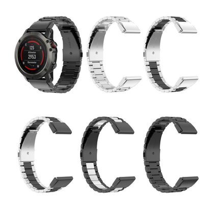 Mega komfortabel Universal Garmin Metal Rem - Sølv#serie_5