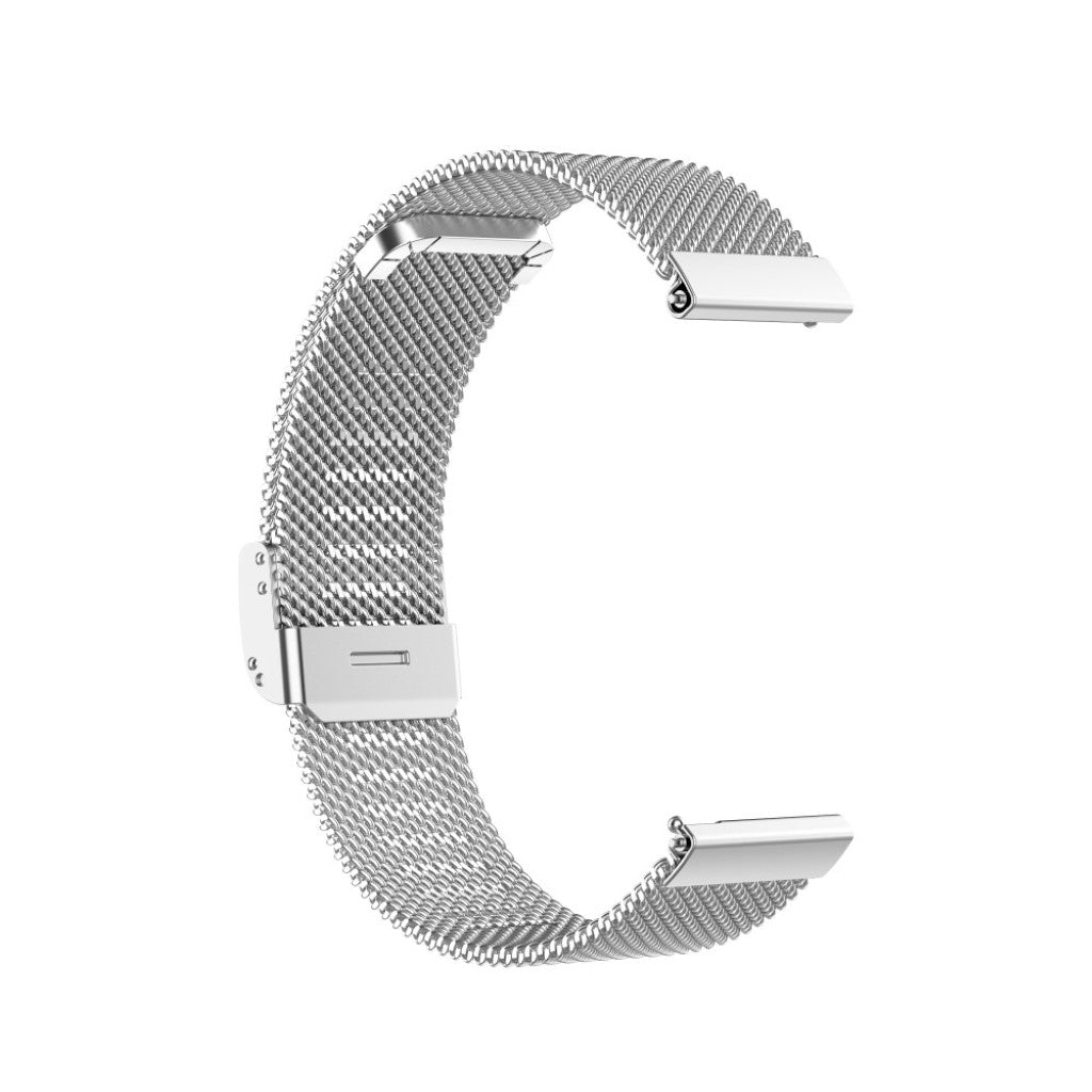 Yndigt Garmin Vivomove 3S / Garmin Vivoactive 4S Metal Rem - Sølv#serie_7