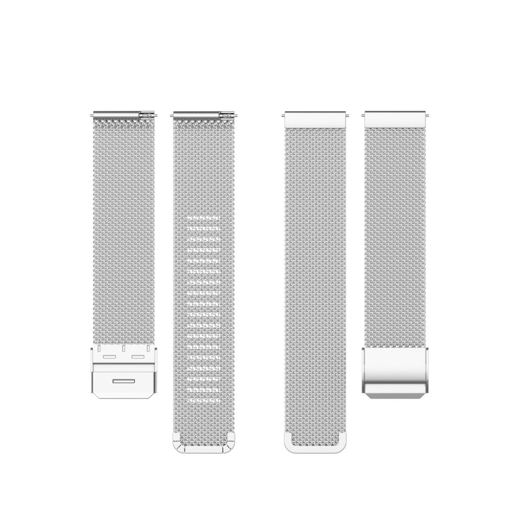 Yndigt Garmin Vivomove 3S / Garmin Vivoactive 4S Metal Rem - Sølv#serie_7