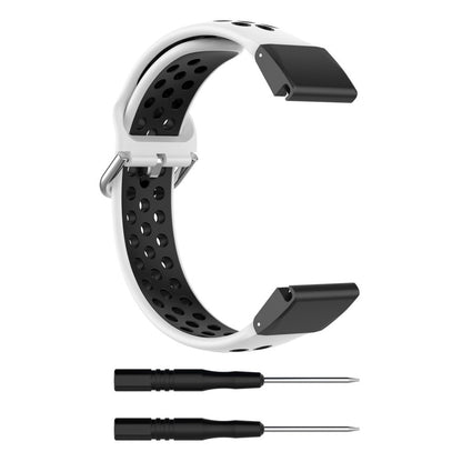 Rigtigt skøn Universal Garmin Silikone Rem - Hvid#serie_3