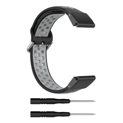 Rigtigt skøn Universal Garmin Silikone Rem - Sort#serie_4