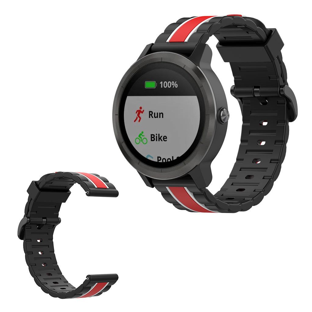 Vildt cool Universal Garmin Silikone Rem - Flerfarvet#serie_4