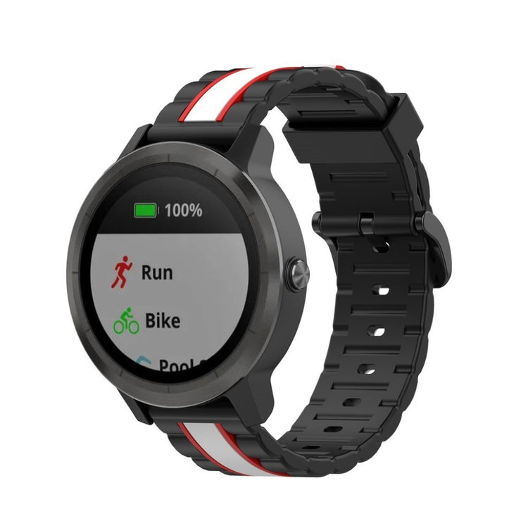 Vildt cool Universal Garmin Silikone Rem - Sort#serie_5