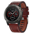 Garmin Fenix 5X / Garmin Tactix Charlie Kunstleder armband