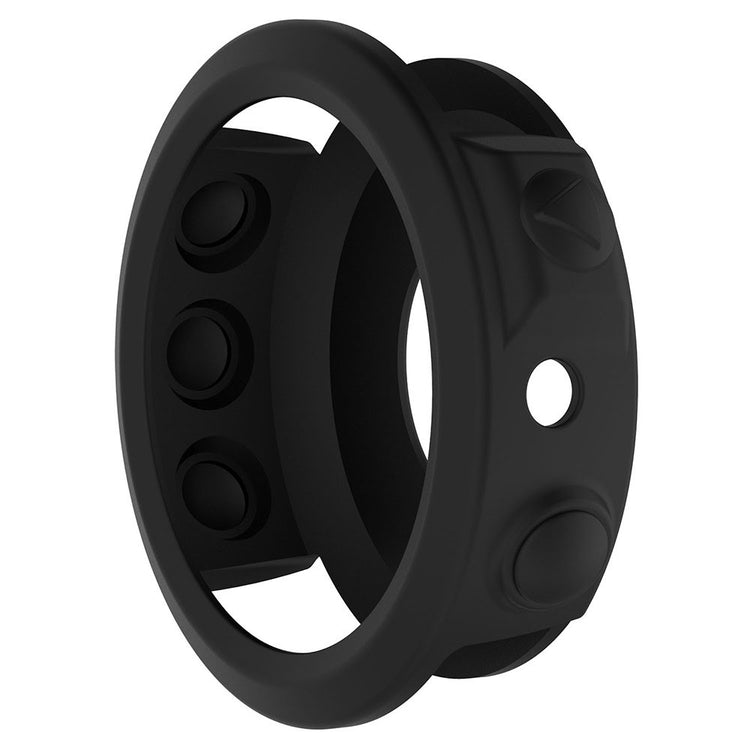 Garmin Fenix 5X  Silikone Bumper  - Sort#serie_2