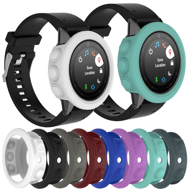 Garmin Fenix 5X  Silikone Bumper  - Grøn#serie_7