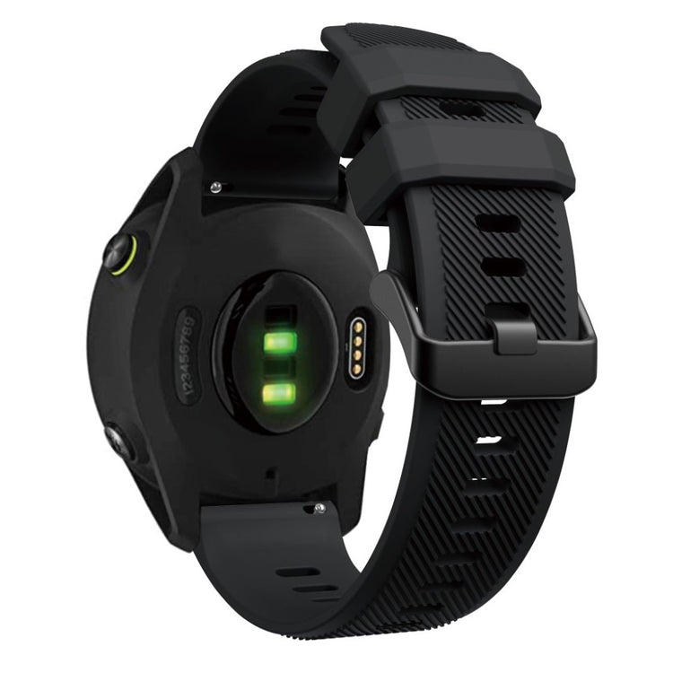 Meget fantastisk Garmin Forerunner 745 Silikone Rem - Sort#serie_6