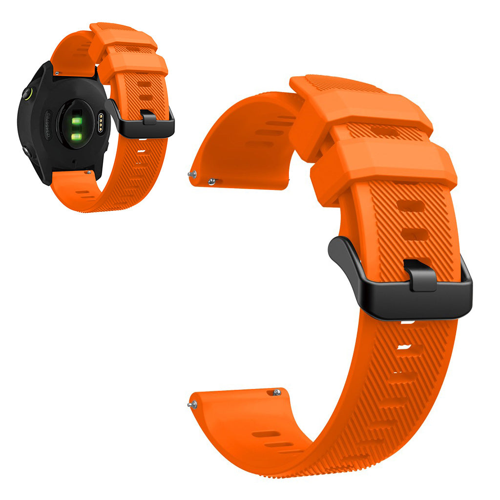 Meget fantastisk Garmin Forerunner 745 Silikone Rem - Orange#serie_7