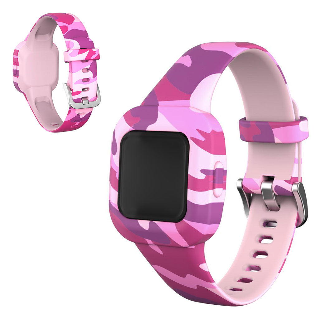 Meget kønt Garmin Vivofit Jr 3 Silikone Rem - Pink#serie_6