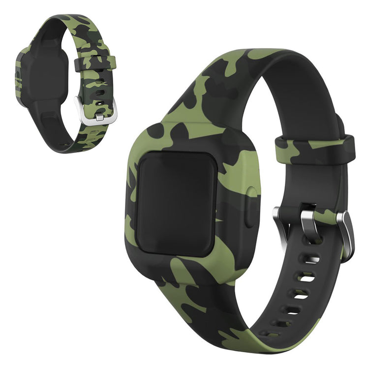 Meget kønt Garmin Vivofit Jr 3 Silikone Rem - Grøn#serie_8