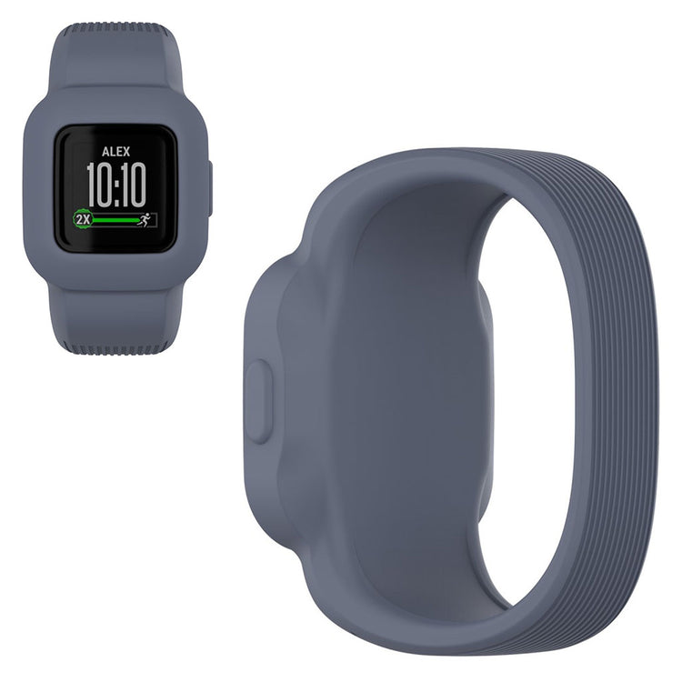 Fantastisk Garmin Vivofit Jr 3 Silikone Rem - Størrelse: L - Blå#serie_8