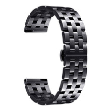 Helt vildt hårdfør Universal Garmin Metal Rem - Sort#serie_1