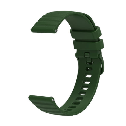 Meget nydelig Universal Garmin Silikone Rem - Grøn#serie_7