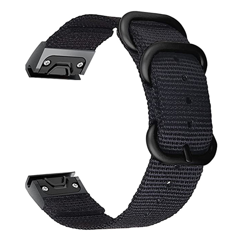 Helt vildt slidstærk Universal Nylon Rem - Sort#serie_4
